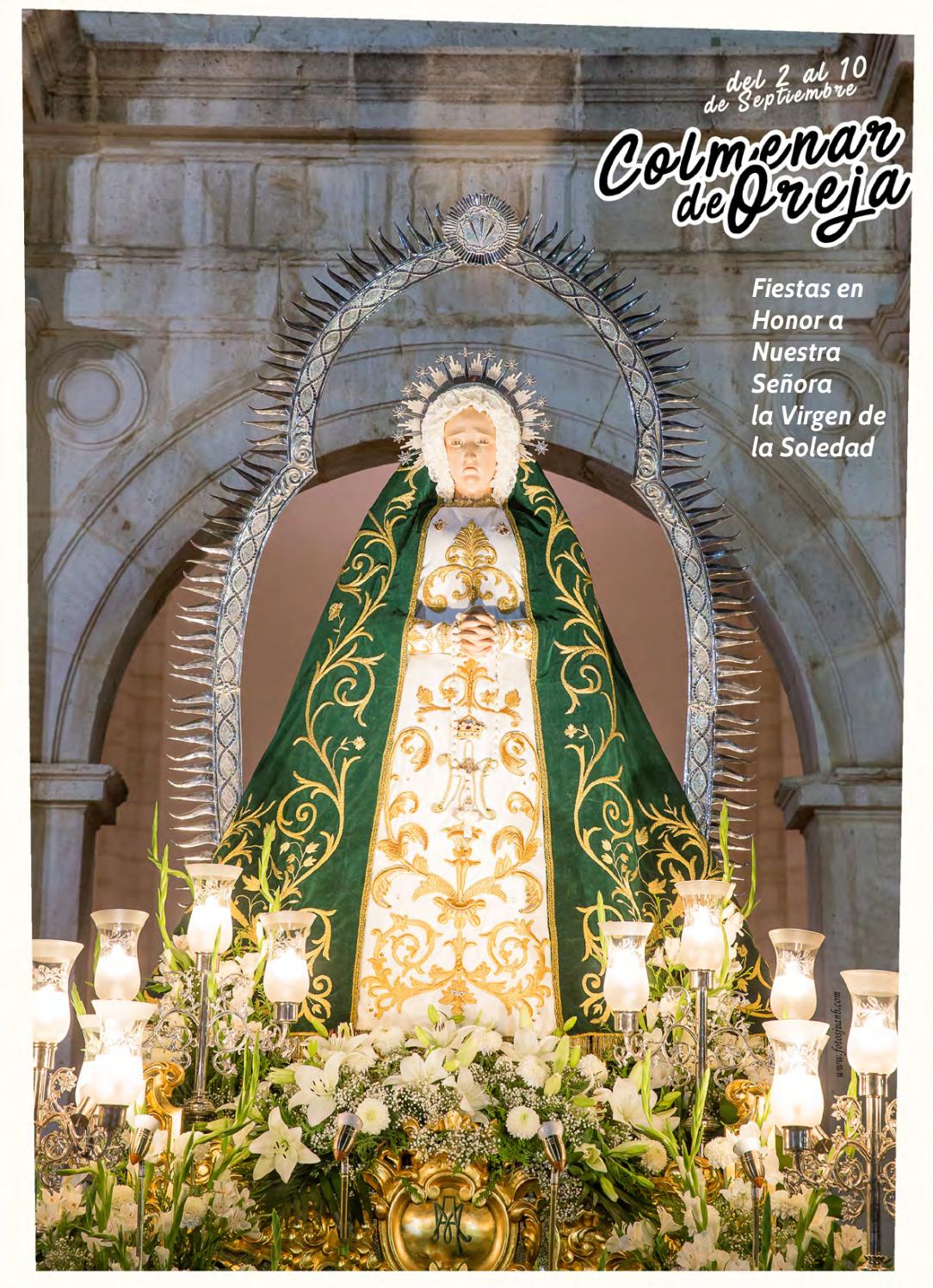Fiestas patronales en honor a Nuestra Señora de la Soledad 2017 Colmenar de Oreja